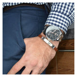  Shop Authentic Hugo Boss Champion Chronograph Black Dial Two Tone Steel Strap Watch for Men - 1513819 - Luxxuri