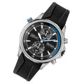  Shop Authentic Hugo Boss Globetrotter Black Dial Black Silicone Strap Watch for Men - 1513820 - Luxxuri