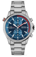  Shop Authentic Hugo Boss Globetrotter Blue Dial Silver Steel Strap Watch for Men - 1513823 - Luxxuri