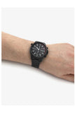  Shop Authentic Hugo Boss Globetrotter Black Dial Black Steel Strap Watch for Men - 1513825 - Luxxuri