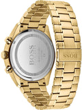  Shop Authentic Hugo Boss Champion Black Dial Gold Steel Strap Watch for Men - 1513848 - Luxxuri