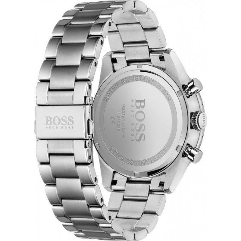  Shop Authentic Hugo Boss Pilot Blue Dial Silver Steel Strap Watch for Men - 1513850 - Luxxuri
