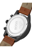  Shop Authentic Hugo Boss Pilot Black Dial Brown Leather Strap Watch for Men - 1513851 - Luxxuri