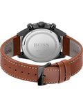  Shop Authentic Hugo Boss Pilot Black Dial Brown Leather Strap Watch for Men - 1513851 - Luxxuri