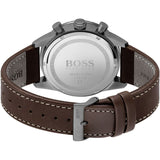  Shop Authentic Hugo Boss Pilot Edition Blue Dial Brown Leather Strap Watch for Men - 1513852 - Luxxuri