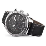  Shop Authentic Hugo Boss Pilot Edition Black Dial Black Leather Strap Watch for Men - 1513853 - Luxxuri