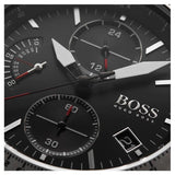  Shop Authentic Hugo Boss Pilot Edition Black Dial Black Leather Strap Watch for Men - 1513853 - Luxxuri