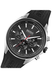  Shop Authentic Hugo Boss Distinct Black Dial Black Rubber Strap Watch for Men - 1513855 - Luxxuri