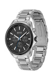  Shop Authentic Hugo Boss Montre Distinct Black Dial Silver Steel Strap Watch for Men - 1513857 - Luxxuri