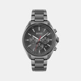 Shop Authentic Hugo Boss Distinct Grey Dial Gren Steel Strap Watch for Men - 1513858 - Luxxuri