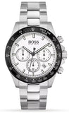  Shop Authentic Hugo Boss Hero Chronograph White Dial Silver Steel Strap Watch for Men - 1513875 - Luxxuri