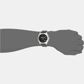  Shop Authentic Hugo Boss Grandmaster Chronograph Black Dial Black Leather Strap Watch for Men - 1513881 - Luxxuri