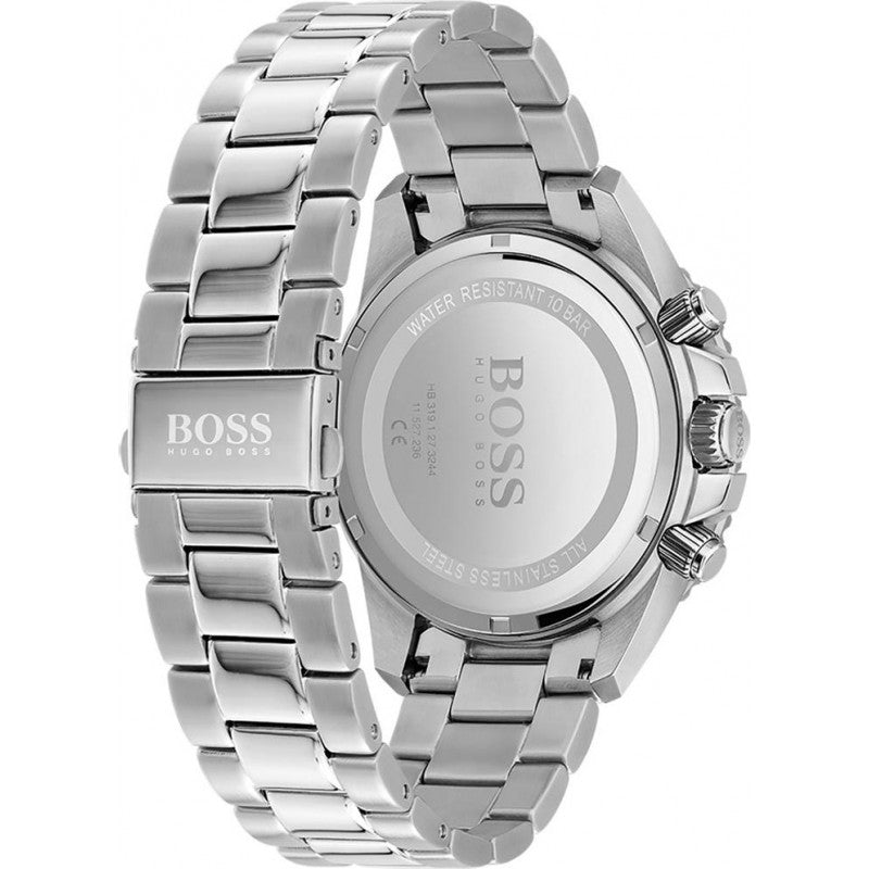  Shop Authentic Hugo Boss Admiral Blue Dial Silver Steel Strap Watch for Men - 1513907 - Luxxuri
