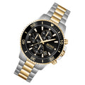  Shop Authentic Hugo Boss Admiral Black Dial Two Tone Steel Strap Watch for Men - 1513908 - Luxxuri