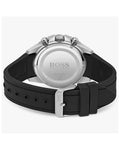  Shop Authentic Hugo Boss Admiral Black Dial Black Silicone Strap Watch for Men - 1513912 - Luxxuri