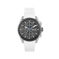  Shop Authentic Hugo Boss Volane Grey Dial White SIlicone Strap Watch for Men - 1513948 - Luxxuri