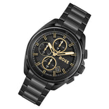  Shop Authentic Hugo Boss Driver Black Dial Black Steel Strap Watch for Men - 1513277 - Luxxuri