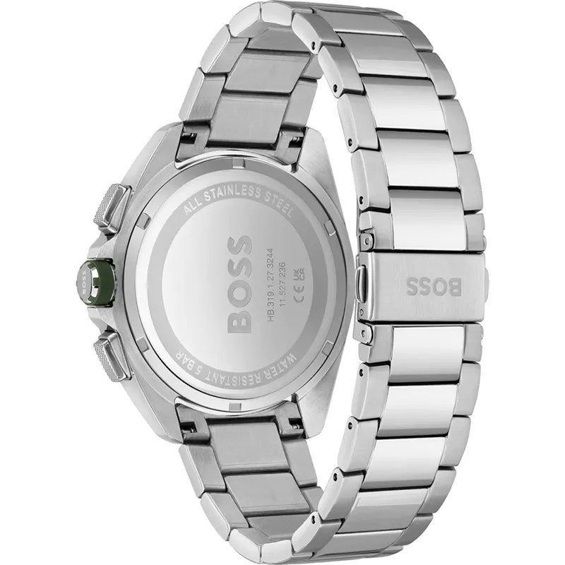  Shop Authentic Hugo Boss Volane Grey Dial Silver Steel Strap Watch for Men - 1513951 - Luxxuri