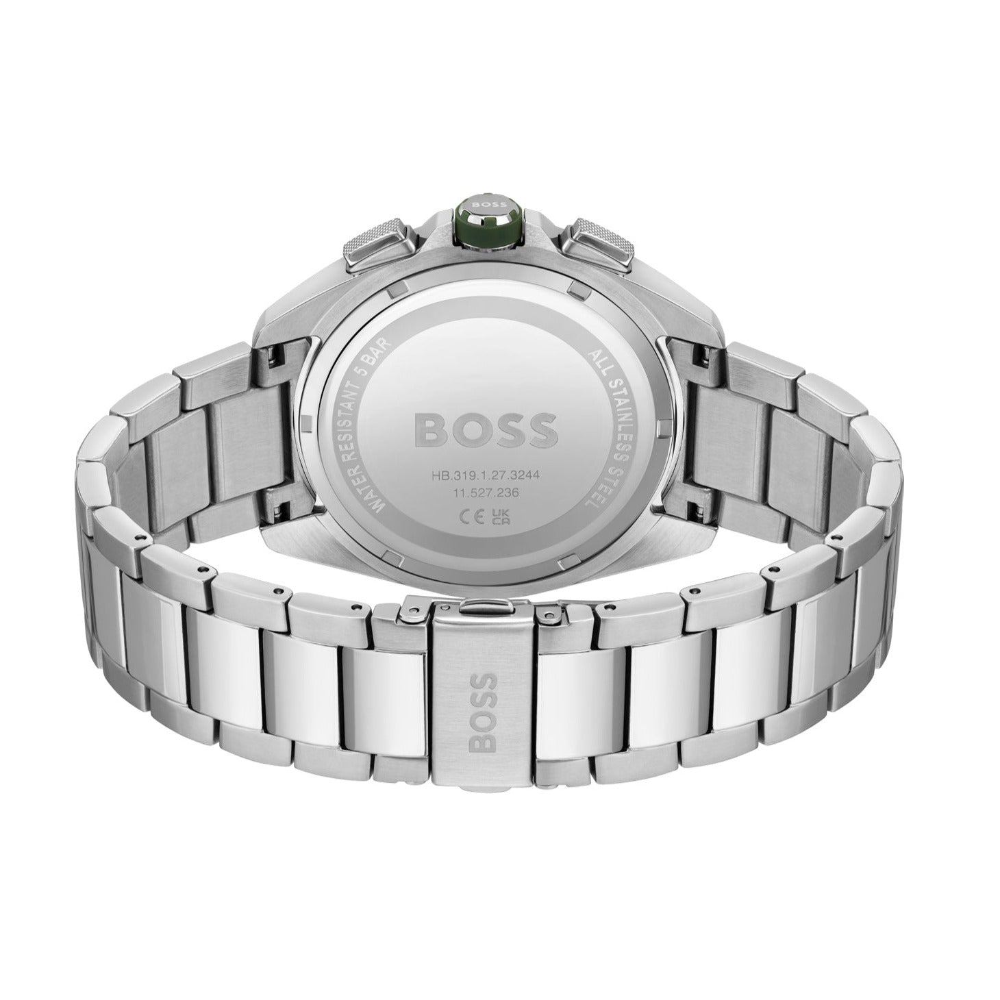  Shop Authentic Hugo Boss Volane Grey Dial Silver Steel Strap Watch for Men - 1513951 - Luxxuri