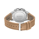  Shop Authentic Hugo Boss Allure Black Dial Brown Leather Strap Watch for Men - 1513964 - Luxxuri