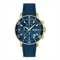  Shop Authentic Hugo Boss Admiral Blue Dial Blue Rubber SIlicon Strap Watch for Men - 1513965 - Luxxuri