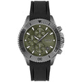  Shop Authentic Hugo Boss Admiral Green Dial Black Silicon Rubber Strap Watch for Men - 1513967 - Luxxuri