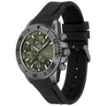 Shop Authentic Hugo Boss Admiral Green Dial Black Silicon Rubber Strap Watch for Men - 1513967 - Luxxuri