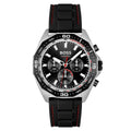  Shop Authentic Hugo Boss Globetrotter Grey Dial Black Silicone Strap Watch for Men - 1513931 - Luxxuri