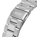  Shop Authentic Hugo Boss Energy Chronograph Black Dial Silver Steel Strap Watch For Men - 1513971 - Luxxuri