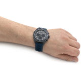 Shop Authentic Hugo Boss Energy Chronograph Grey Dial Green Rubber Strap Watch For Men - 1513972 - Luxxuri