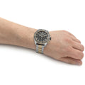  Shop Authentic Hugo Boss Energy Chronograph Grey Dial Two Tone Steel Strap Watch For Men - 1513974 - Luxxuri