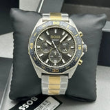  Shop Authentic Hugo Boss Energy Chronograph Grey Dial Two Tone Steel Strap Watch For Men - 1513974 - Luxxuri