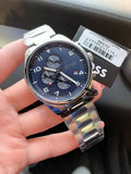  Shop Authentic Hugo Boss View Chronograph Blue Dial Silver Steel Strap Watch For Men - 1513989 - Luxxuri