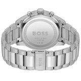  Shop Authentic Hugo Boss View Chronograph Blue Dial Silver Steel Strap Watch For Men - 1513989 - Luxxuri