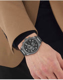  Shop Authentic Hugo Boss View Chronograph Grey Dial Grey Steel Strap Watch For Men - 1513991 - Luxxuri
