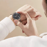  Shop Authentic Hugo Boss One Chronograph Blue Dial Silver Steel Strap Watch For Men - 1513999 - Luxxuri