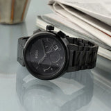  Shop Authentic Hugo Boss One Chronograph Black Dial Black Steel Strap Watch For Men - 1514001 - Luxxuri