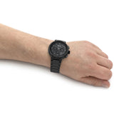  Shop Authentic Hugo Boss One Chronograph Black Dial Black Steel Strap Watch For Men - 1514001 - Luxxuri