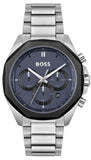  Shop Authentic Hugo Boss Cloud Chronograph Blue Dial Silver Steel Strap Watch For Men - 1514015 - Luxxuri