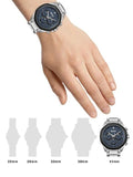  Shop Authentic Hugo Boss Cloud Chronograph Blue Dial Silver Steel Strap Watch For Men - 1514015 - Luxxuri