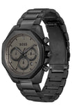  Shop Authentic Hugo Boss Cloud Chronograph Black Dial Black Steel Strap Watch For Men - 1514016 - Luxxuri