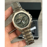  Shop Authentic Hugo Boss Classic Chronograph Green Dial Beige Gold Steel Strap Watch For Men - 1514019 - Luxxuri