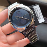  Shop Authentic Hugo Boss Steer Chronograph Blue Dial Silver Steel Strap Watch For Men - 1514048 - Luxxuri