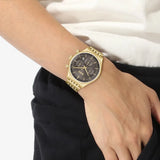  Shop Authentic Hugo Boss Gregor Chronograph Brown Dial Gold Steel Strap Watch For Men - 1514051 - Luxxuri