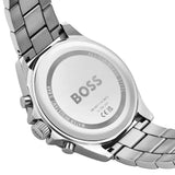  Shop Authentic Hugo Boss Troper Chronograph Blue Dial Silver Steel Strap Watch For Men - 1514057 - Luxxuri