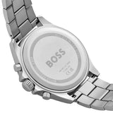  Shop Authentic Hugo Boss Troper Chronograph Black Dial Silver Steel Strap Watch For Men - 1514108 - Luxxuri
