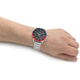  Shop Authentic Hugo Boss Troper Chronograph Black Dial Silver Steel Strap Watch For Men - 1514108 - Luxxuri