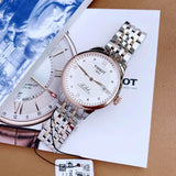  Shop Authentic Tissot T Classic Le Locle Powermatic 80 Silver Dial Two Tone Steel Strap Watch For Men - T006.407.22.036.00 - Luxxuri