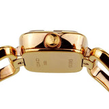  Shop Authentic Gucci G Ladies Diamonds Black Dial Rose Gold Steel Strap Watch For Women - YA125512 - Luxxuri