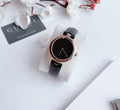  Shop Authentic Gucci Diamantissima Quartz Black Dial Black Leather Strap Watch for Women - YA141401 - Luxxuri